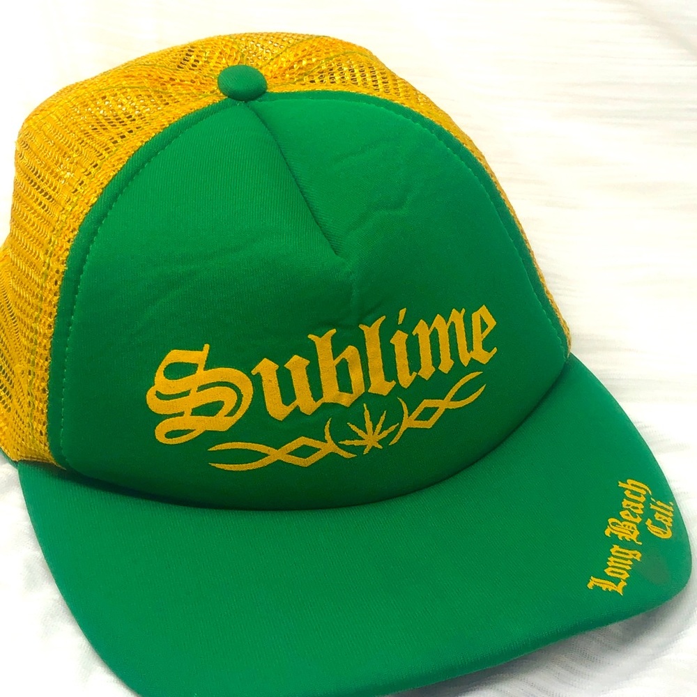 90s Band Sublime Truckers Hat Rare
